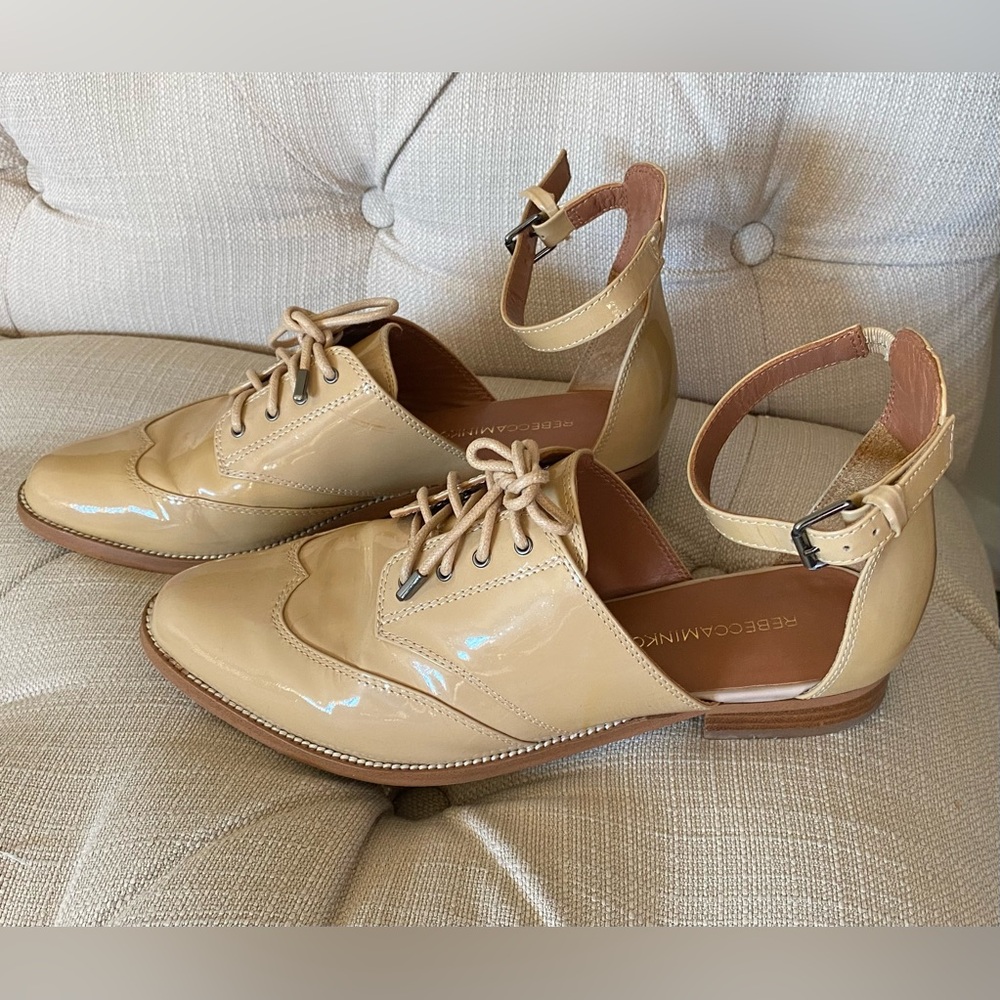 Rebecca Minkoff Women's Leather Bow
Accents Slides, Sz 7